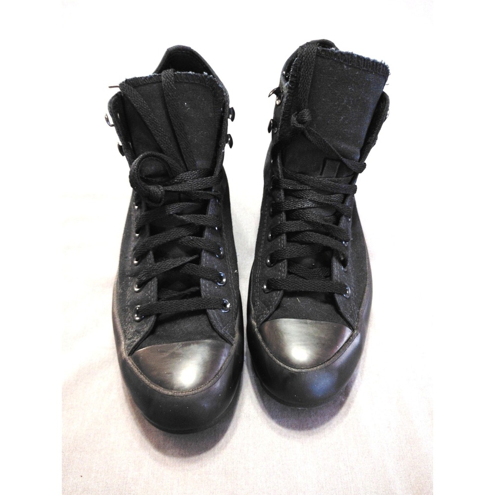 Converse Black High-Top Canvas Sneakers (Unisex) Men's Size 10